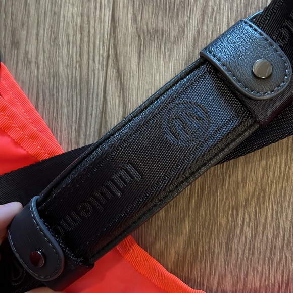 LULULEMON Post Savasana YOGA Nylon Tote Coral Neon Orange - Picture 14 of 17